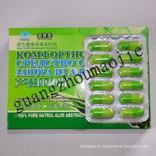 100% puro Aloe Natural emagrecimento peso perda cápsula de Gel macio (MJ151)